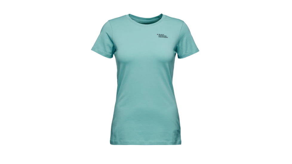 Black Diamond Desert To Mountain Short Sleeve Tee - Womens, Coastal Blue, Large, AP7302364054LRG1