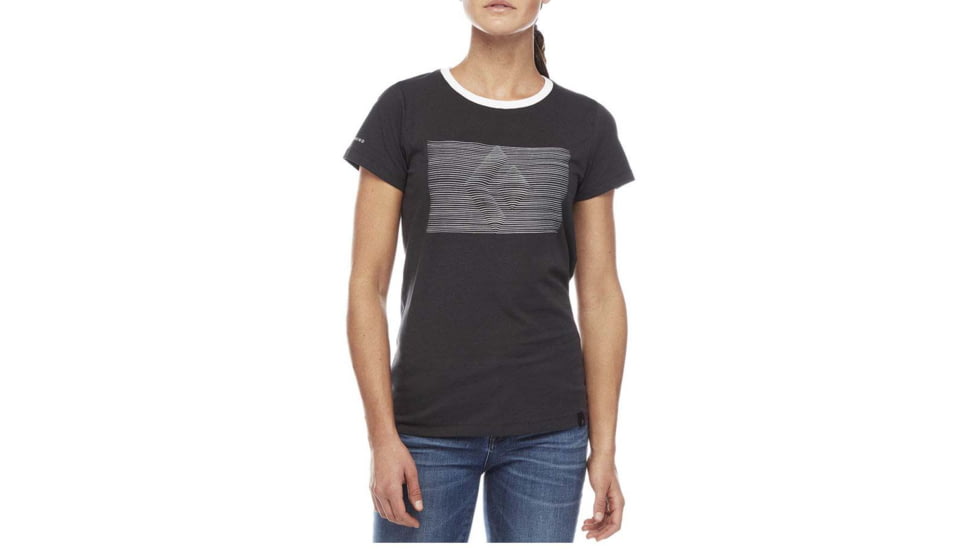 Black Diamond Diamond Contour T-Shirt - Women's, Large, Smoke, AP7300050006LRG1