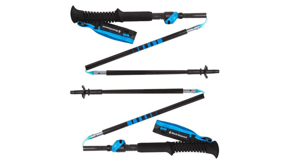 Black Diamond Distance Carbon FLZ Z Trekking Poles 110 cm BD11220400001101