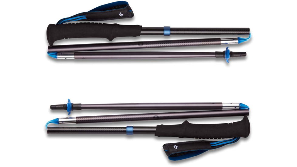 Black Diamond Distance Z Trekking Poles, Pewter, 100 cm, BD11253210161001