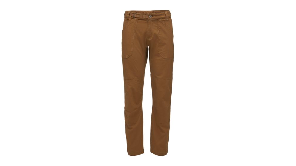 Black Diamond Dogma Mens Climbing Pants, Dark Curry, 34 Waist, APB0Q47500341