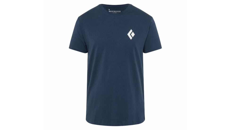 Black Diamond Double Diamond Tee - Mens, Ink Blue, Small, AP7301074014SML1
