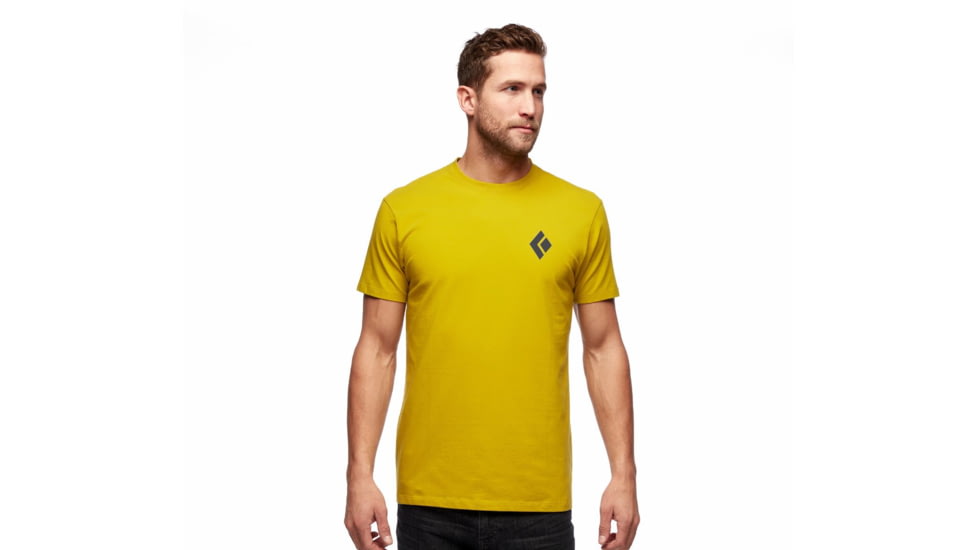 Black Diamond Double Diamond Tee - Mens, Sulphur, Large, AP7301077006LRG1