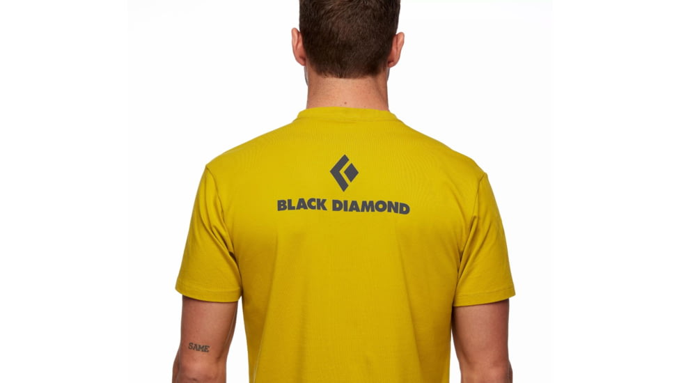 Black Diamond Double Diamond Tee - Mens, Sulphur, Large, AP7301077006LRG1