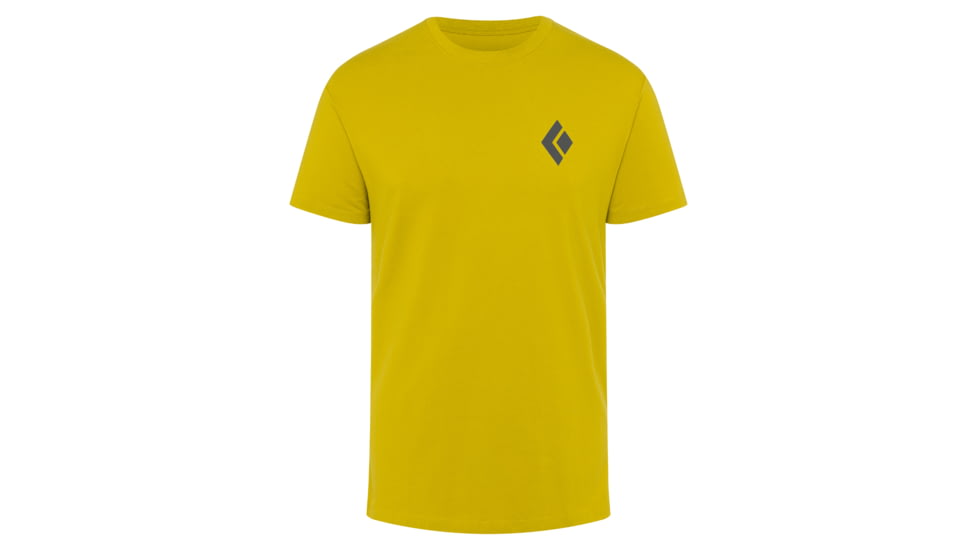 Black Diamond Double Diamond Tee - Mens, Sulphur, Large, AP7301077006LRG1