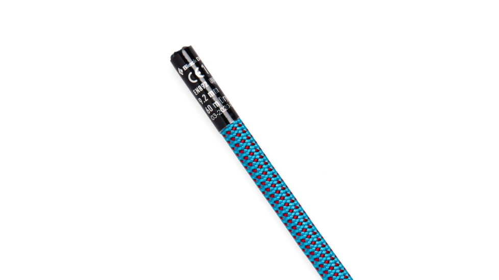 Black Diamond Dry Rope 9.2 mm Babsi Edition, Blue/Red, 80m, BD32311593620801