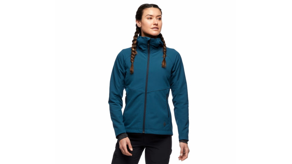 Black Diamond Element Hoody - Womens, Azurite, Medium, AP7440254022MED1