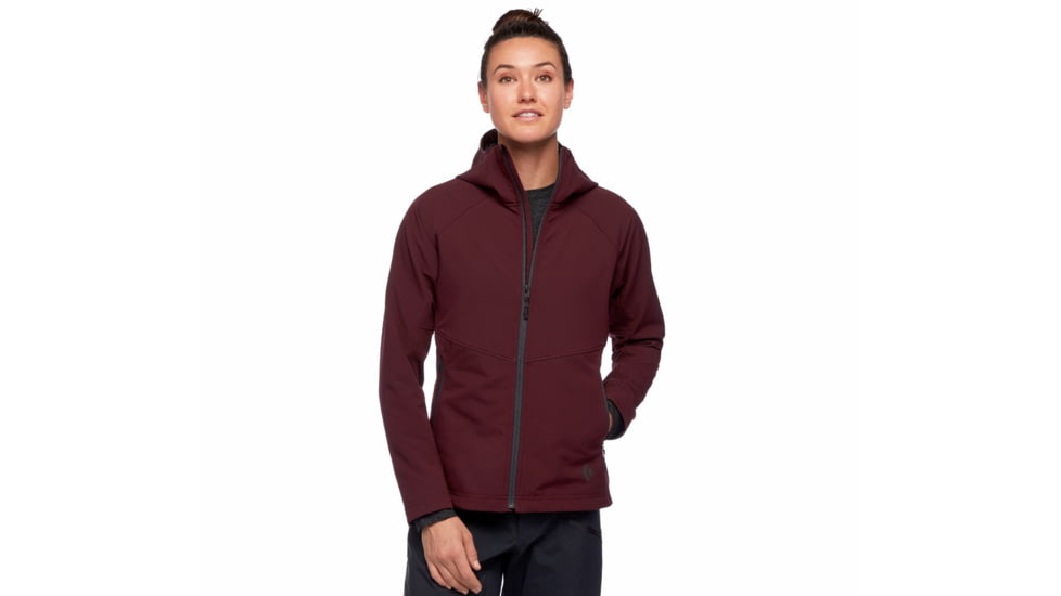Black Diamond Element Hoody - Womens, Bordeaux, Small, AP7440256018SML1