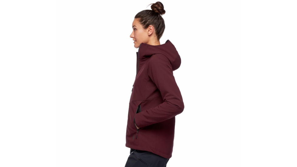 Black Diamond Element Hoody - Womens, Bordeaux, Small, AP7440256018SML1