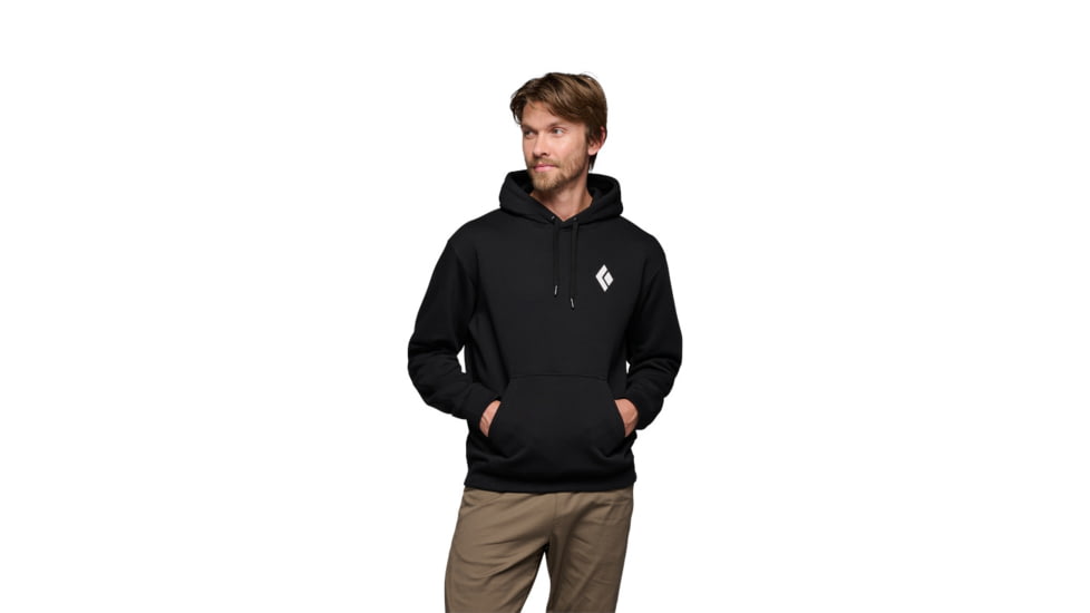 Black Diamond Equipment For Alpinist PO Hoody T-Shirt - Men's, Black, Medium, AP7524410002MED1