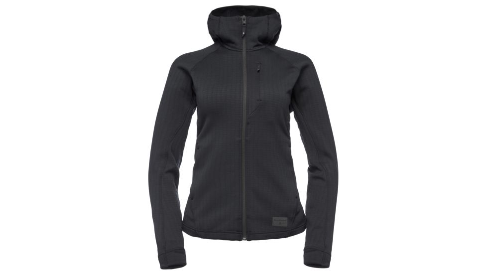 Black Diamond Factor Hoodie - Womens, Black, Small, AP7440800002SML1