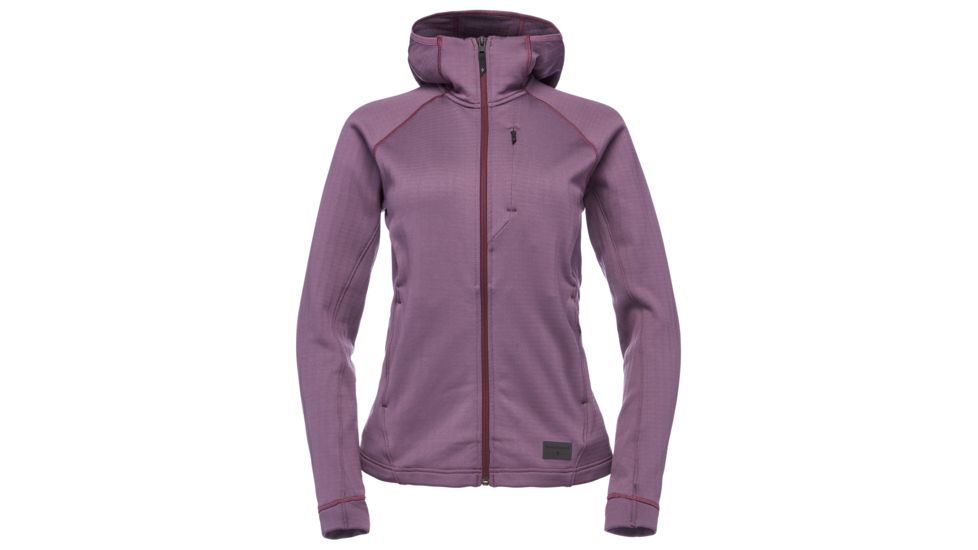 Black Diamond Factor Hoodie - Womens, Plum, Extra Small, AP7440805002XSM1