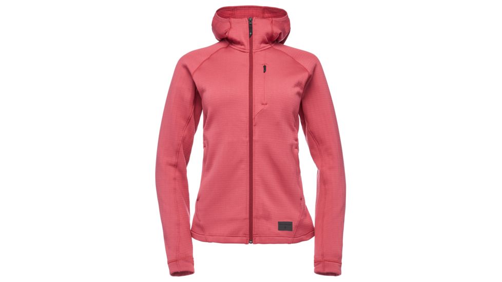 Black Diamond Factor Hoodie - Womens, Wild Rose, Extra Small, AP7440806012XSM1
