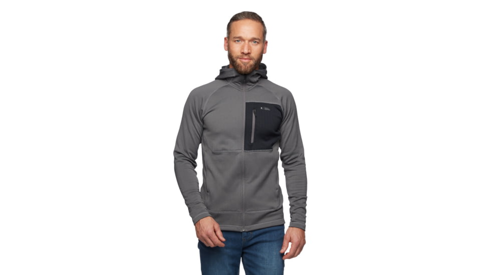 Black Diamond Factor Hoody - Mens, Granite, Medium, AP7440401007MED1