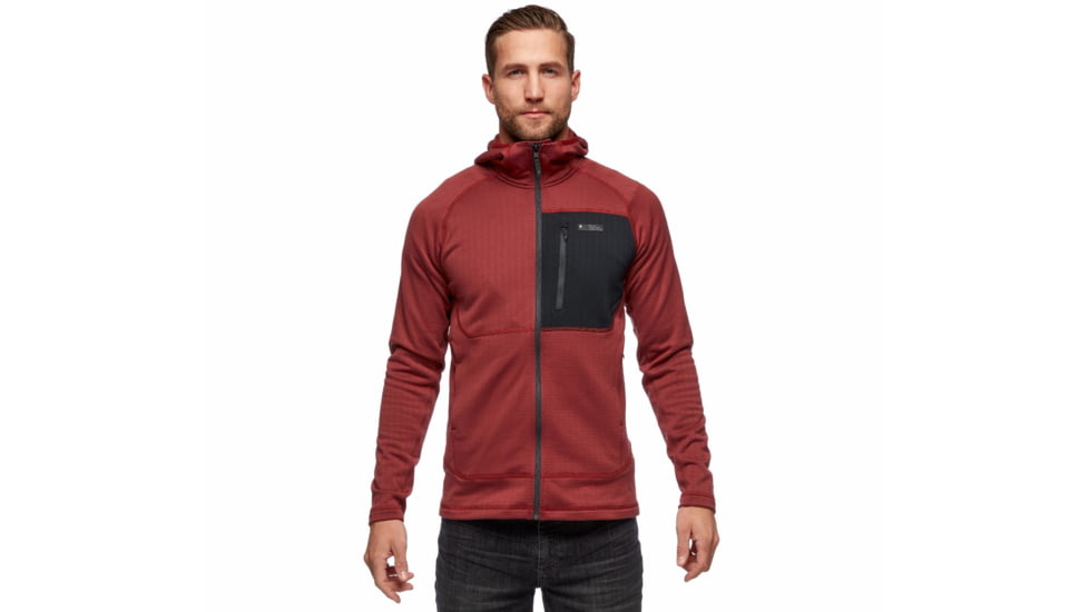 Black Diamond Factor Hoody - Mens, Red Rock/Black, Medium, AP7440409178MED1