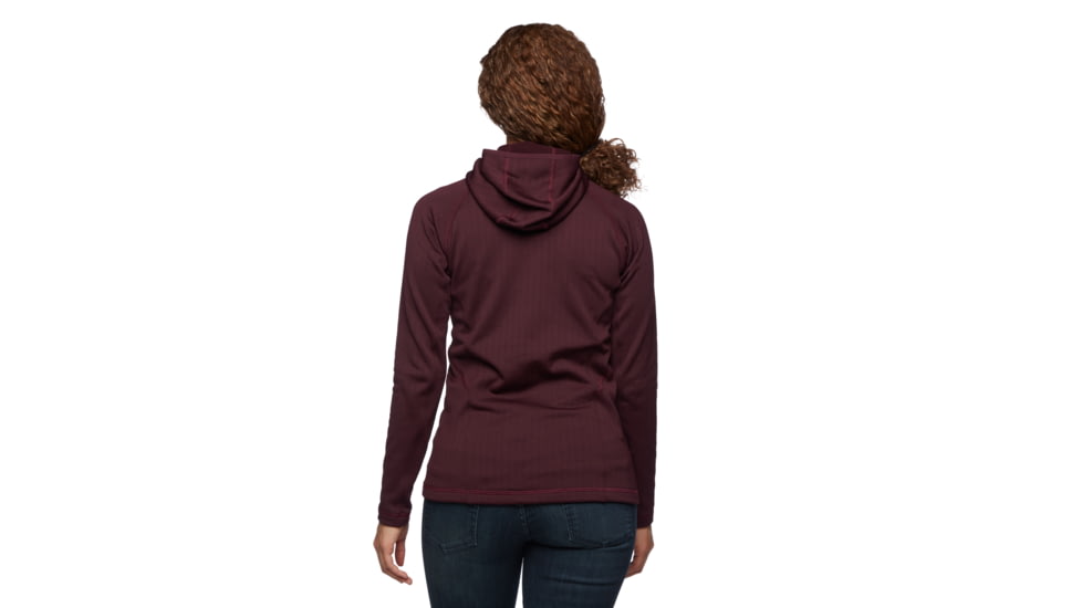 Black Diamond Factor Hoody - Womens, Bordeaux, Medium, AP7440806018MED1