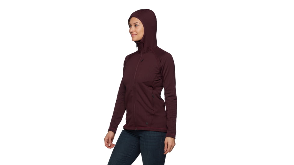 Black Diamond Factor Hoody - Womens, Bordeaux, Medium, AP7440806018MED1