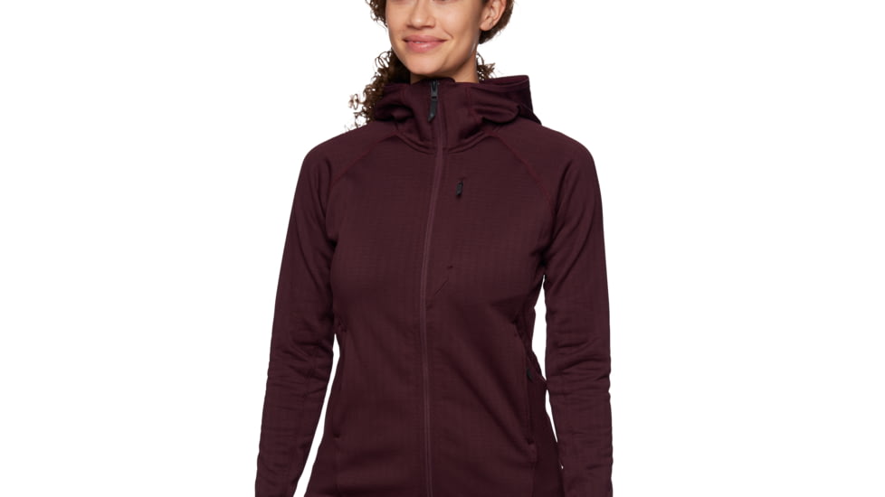 Black Diamond Factor Hoody - Womens, Bordeaux, Medium, AP7440806018MED1