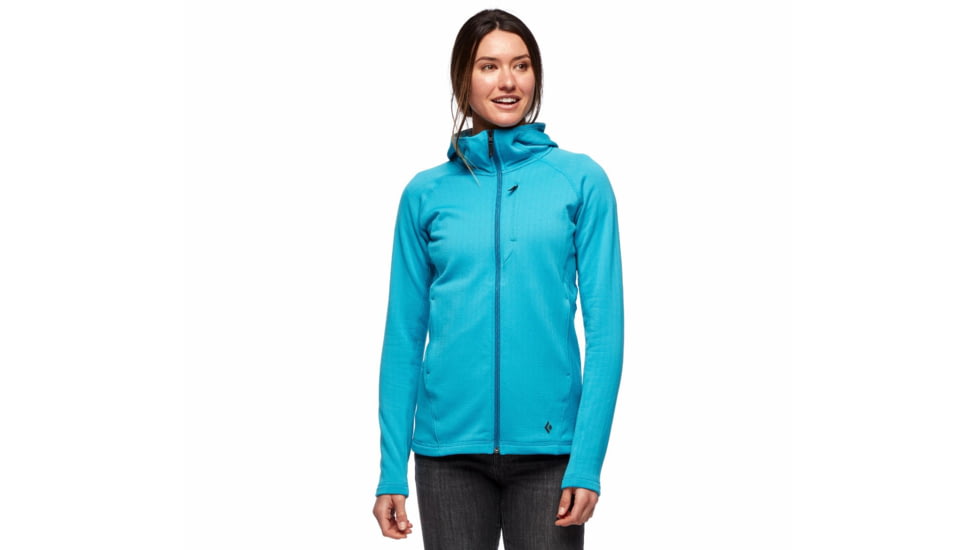 Black Diamond Factor Hoody - Womens, Fjord Blue, Large, AP7440804032LRG1
