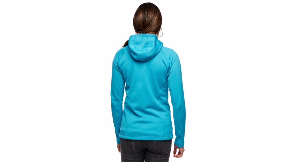 Black Diamond Factor Hoody - Womens, Fjord Blue, Large, AP7440804032LRG1