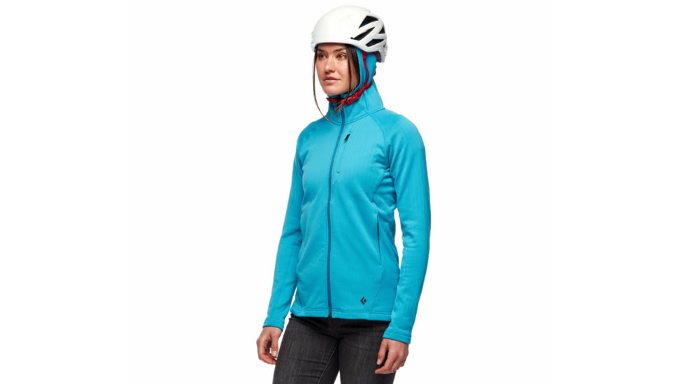 Black Diamond Factor Hoody - Womens, Fjord Blue, Large, AP7440804032LRG1