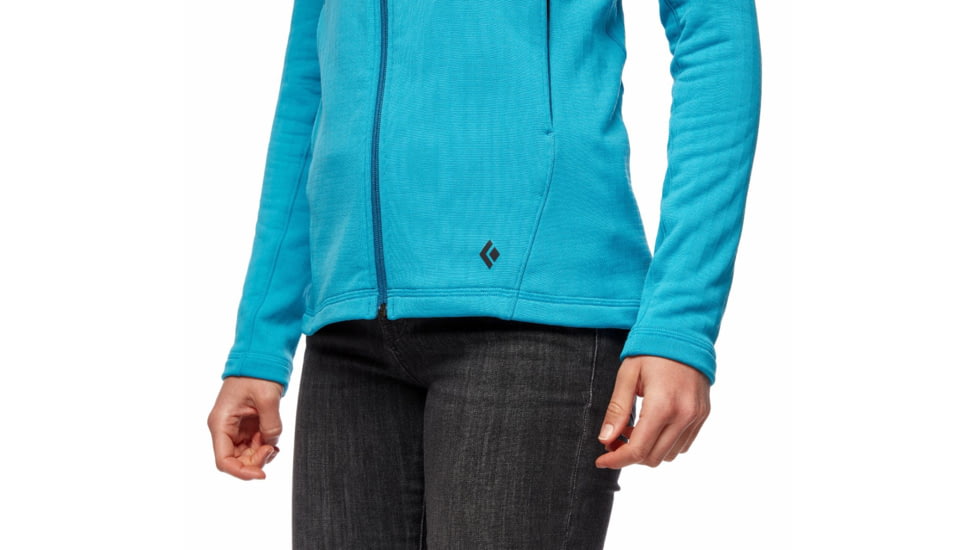 Black Diamond Factor Hoody - Womens, Fjord Blue, Large, AP7440804032LRG1
