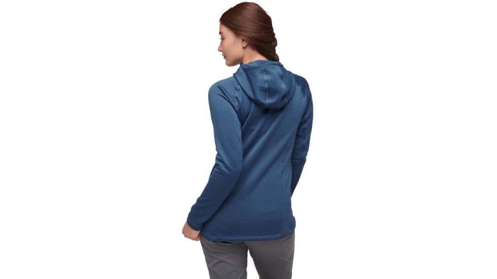 Black Diamond Factor Hoody - Womens, Ink Blue, Large, AP7440804014LRG1