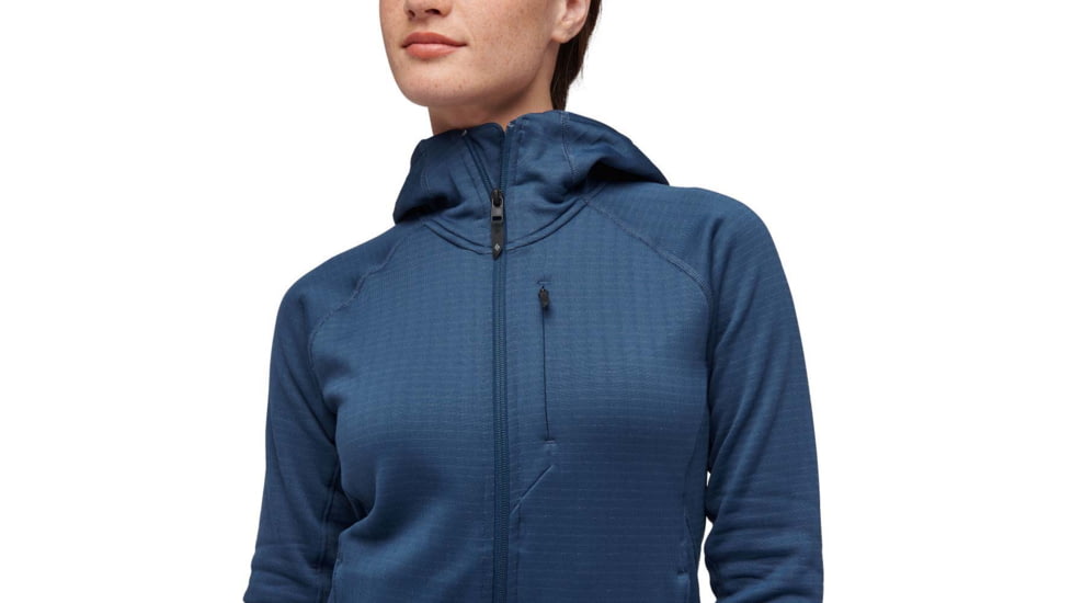 Black Diamond Factor Hoody - Womens, Ink Blue, Large, AP7440804014LRG1