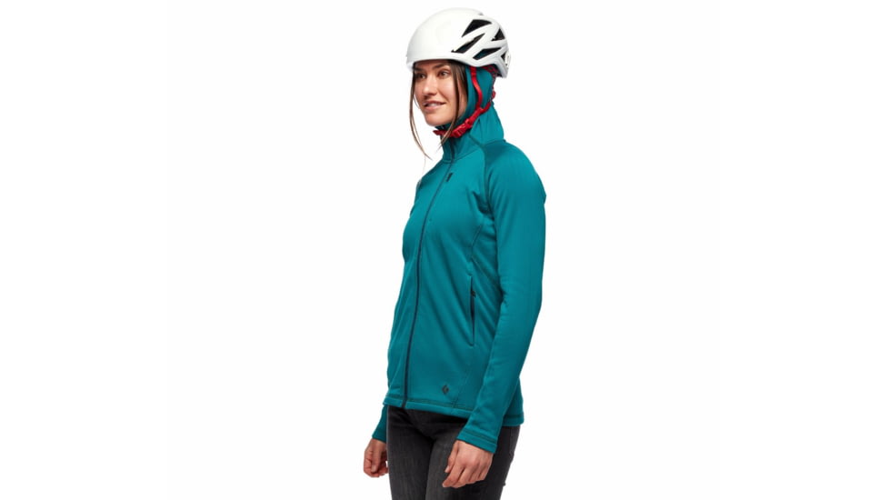 Black Diamond Factor Hoody - Womens, Sea Pine, Large, AP7440803032LRG1