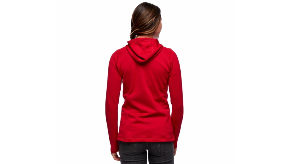 Black Diamond Factor Hoody - Womens, Vermillion, Large, AP7440806032LRG1