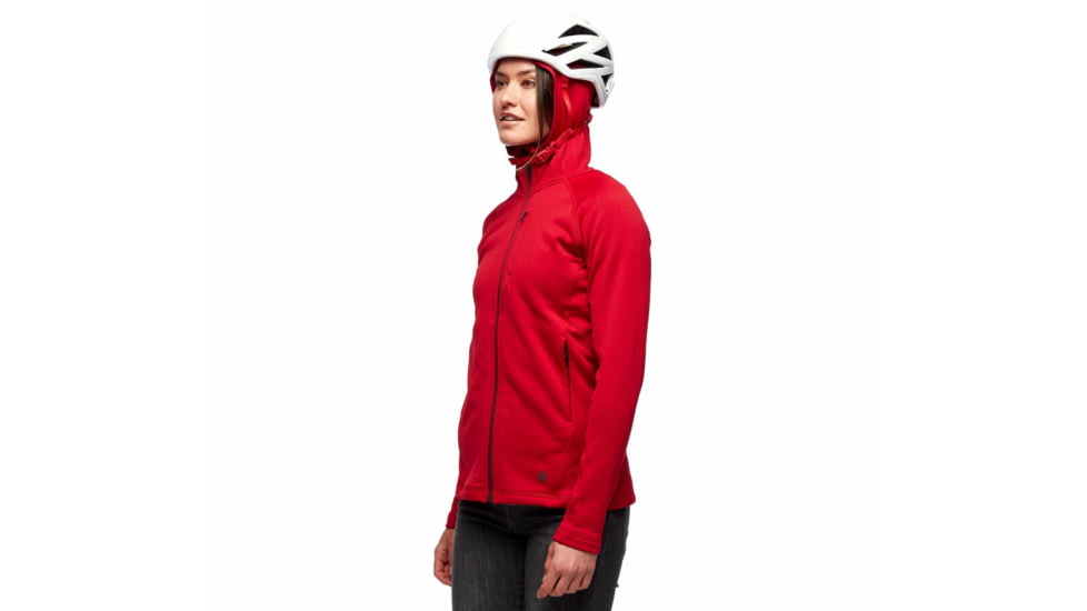 Black Diamond Factor Hoody - Womens, Vermillion, Large, AP7440806032LRG1