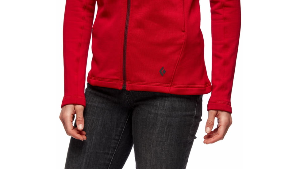 Black Diamond Factor Hoody - Womens, Vermillion, Large, AP7440806032LRG1