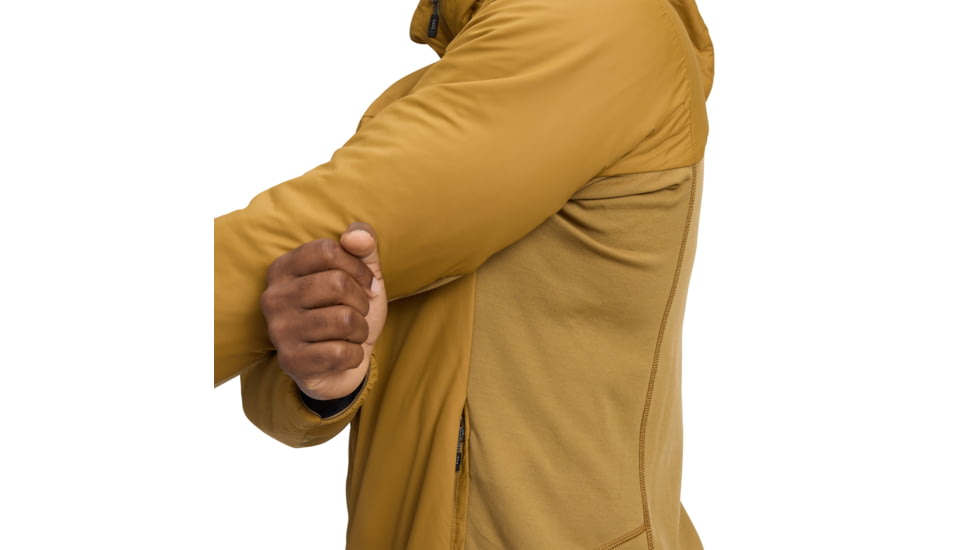 Black Diamond First Light 1.0 Stretch Hoody - Mens, Flax, Large, AP7522652021LRG1