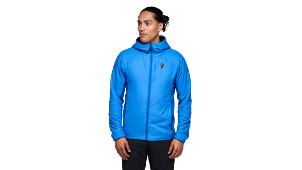Black Diamond First Light Hybrid Hoody - Mens, Drifter Blue, Large, AP7522654066LRG1