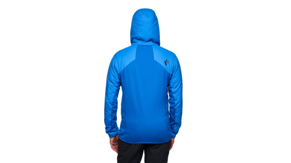 Black Diamond First Light Hybrid Hoody - Mens, Drifter Blue, Large, AP7522654066LRG1