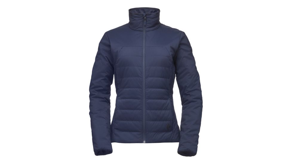 Black Diamond First Light Womens Jacket, Captain, Medium, APHZ9K413MED1