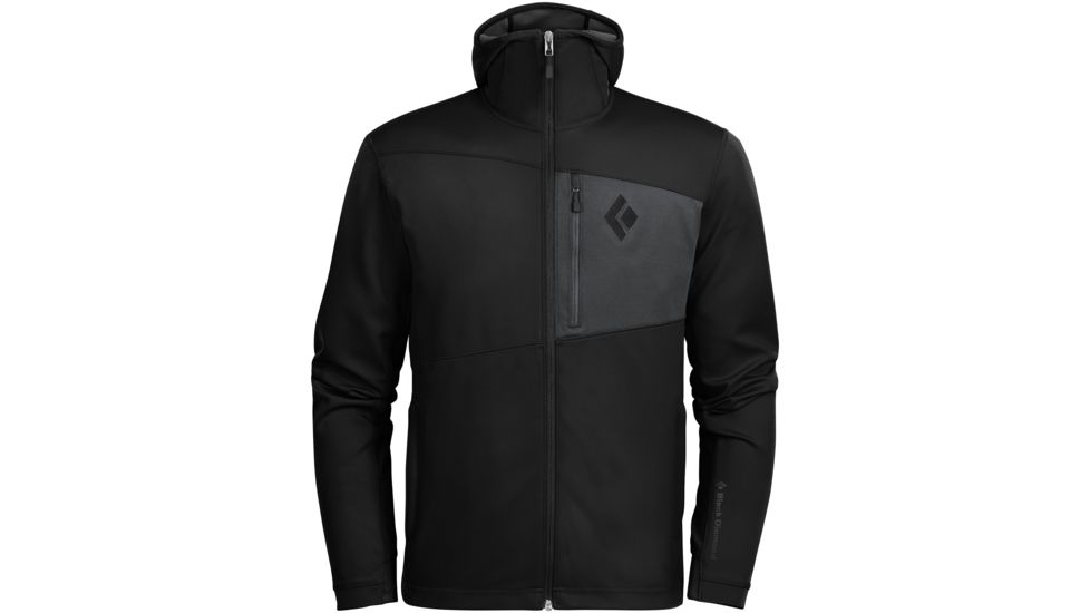 Black Diamond Flow State Hoody - Mens-Black-Small
