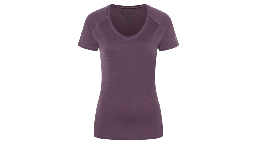 Black Diamond Flux Merino Shirt - Womens, Mulberry, Extra Small, AP7520435003XSM1