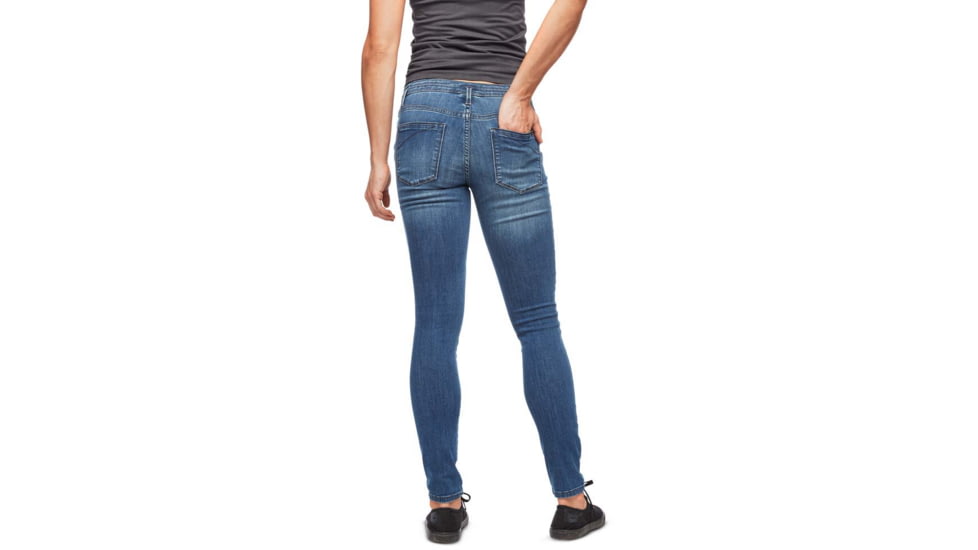 Black Diamond Forged Denim Pants - Womens, Faded, 6, AP75002140210061