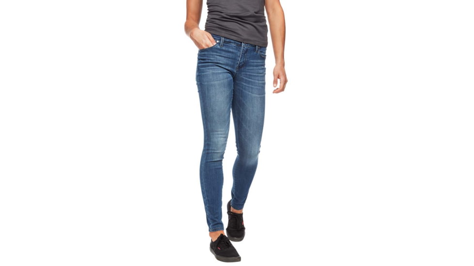 Black Diamond Forged Denim Pants - Womens, Faded, 6, AP75002140210061