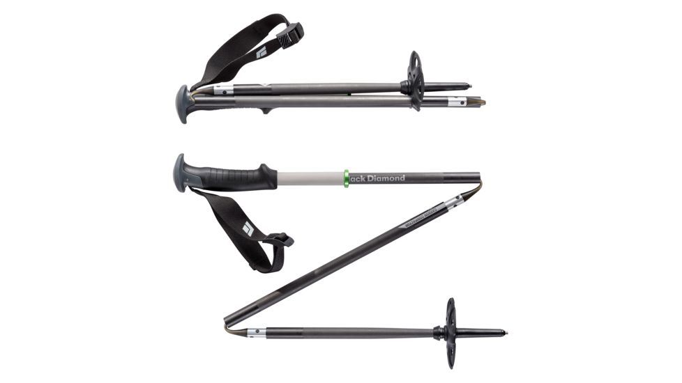 Black Diamond Carbon Compactor Ski Poles Cactus 130 cm BD11155100001301