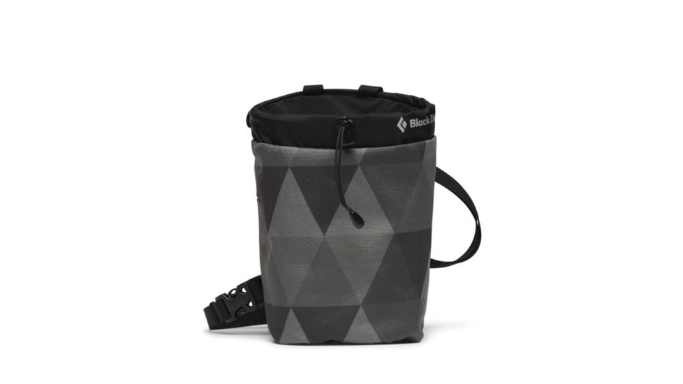 Black Diamond Gym Chalk Bag, Gray Quilt, Medium/Large, BD6301121025M-L1