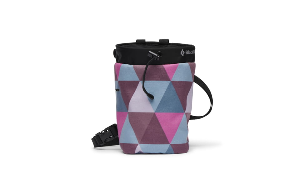 Black Diamond Gym Chalk Bag, Pink Quilt, Medium/Large, BD6301126051M-L1