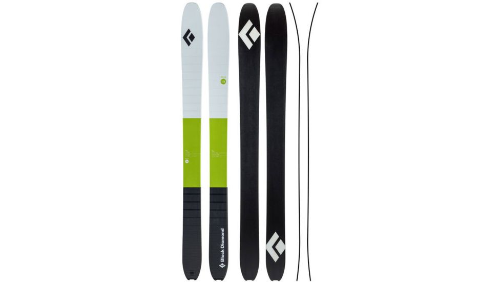 Black Diamond Helio 116 Ski, Green, 166cm, BD11510900001661