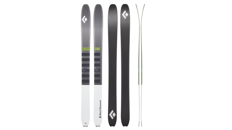 Black Diamond Helio 116 Ski, Green, 176cm, BD11510900001761