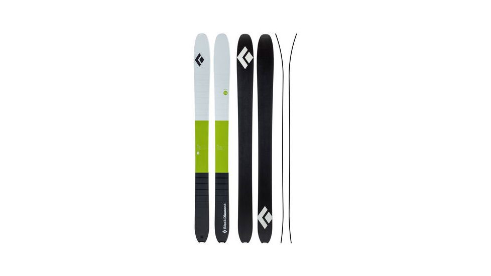 Black Diamond Helio 116 Ski, Green, 176cm, BD11510900001761