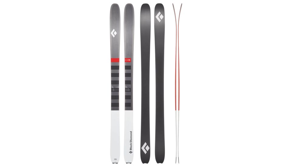 Black Diamond Helio 95 Ski, Red, 183cm, BD11511200001831