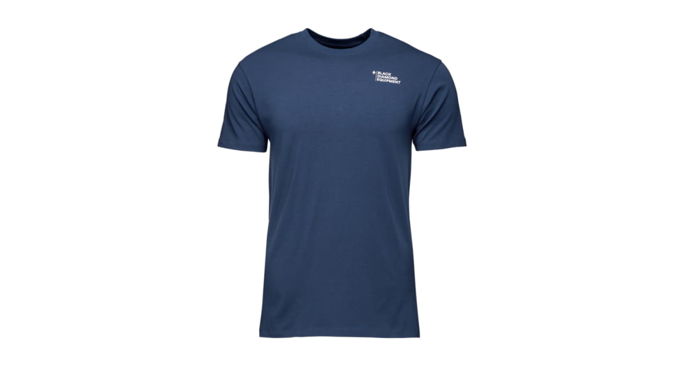 Black Diamond Heritage Equipment Short Sleeve Tee - Mens, Ink Blue, Large, AP7302314014LRG1