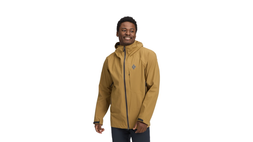 Black Diamond Highline Stretch Shell - Mens, Flax, Extra Large, AP7420102021XLG1