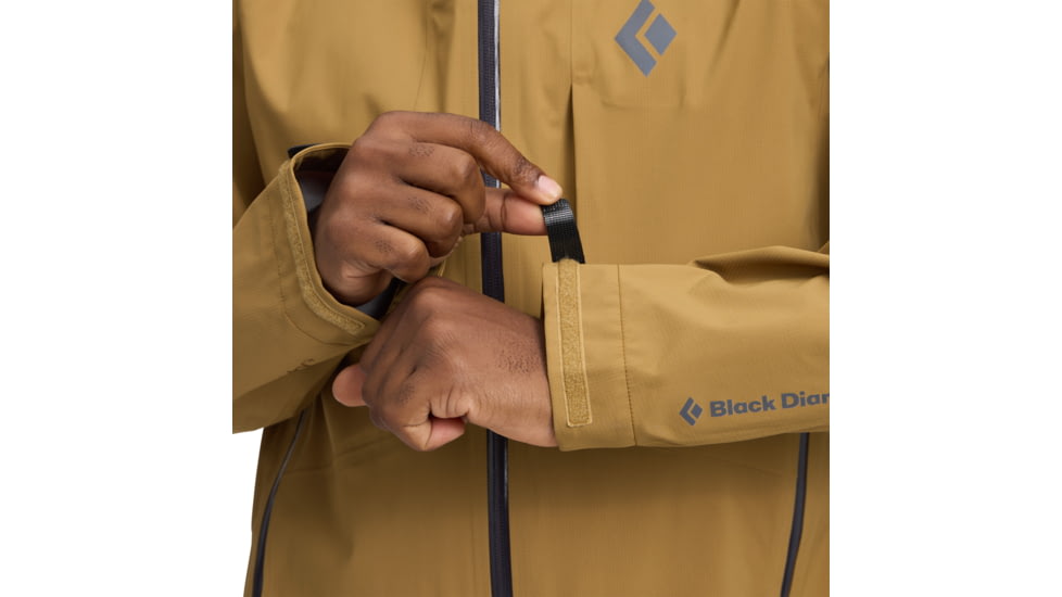 Black Diamond Highline Stretch Shell - Mens, Flax, Extra Large, AP7420102021XLG1